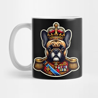 King Queen French bulldog Mug